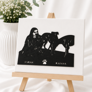 Lienzo con Silueta Personalizada