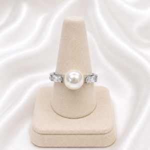 Anillo Perla Brillante