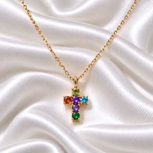 Collar Cruz Multicolor.