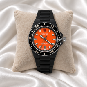 Swiss Military Hanowa Diver Orange Black.