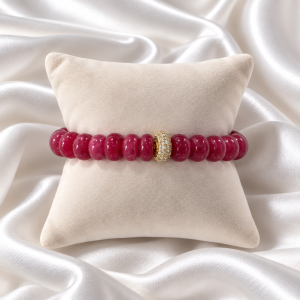 Pulsera Rosa Imperial.