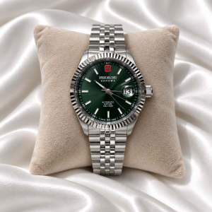 Swiss Military Hanowa Automatic Green Sapphire.