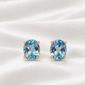 Pendientes Gota de Topacio.